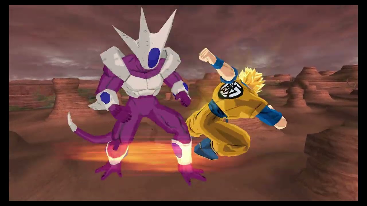 SSJ Future Gohan vs Mecha Frieza and Cooler