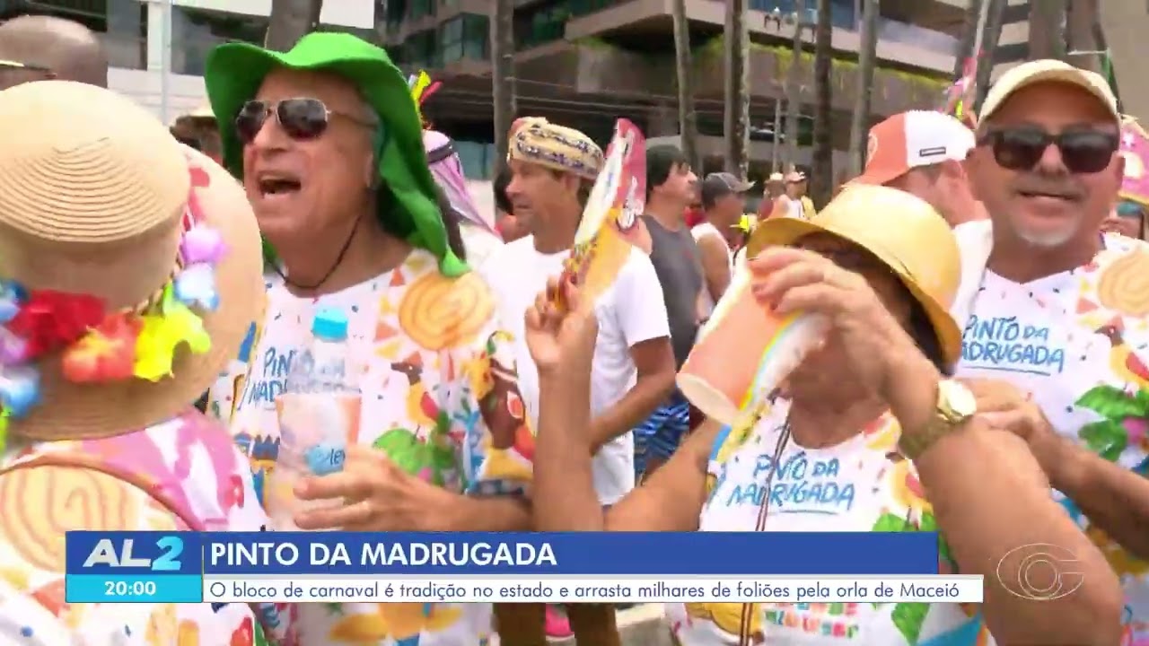 Pinto da Madrugada se aproxima e mobiliza foliões e a economia criativa em Maceió - 02/02/2026