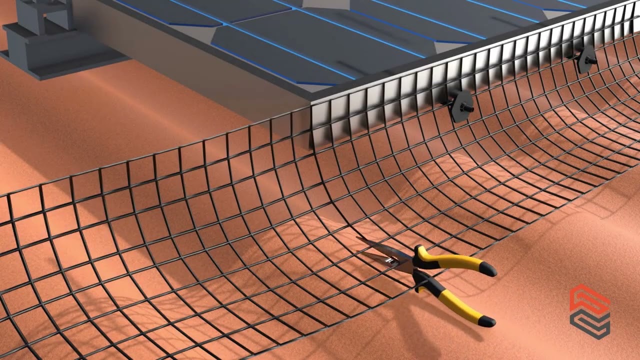 Solar Mesh Installation - Gutter Guard Direct