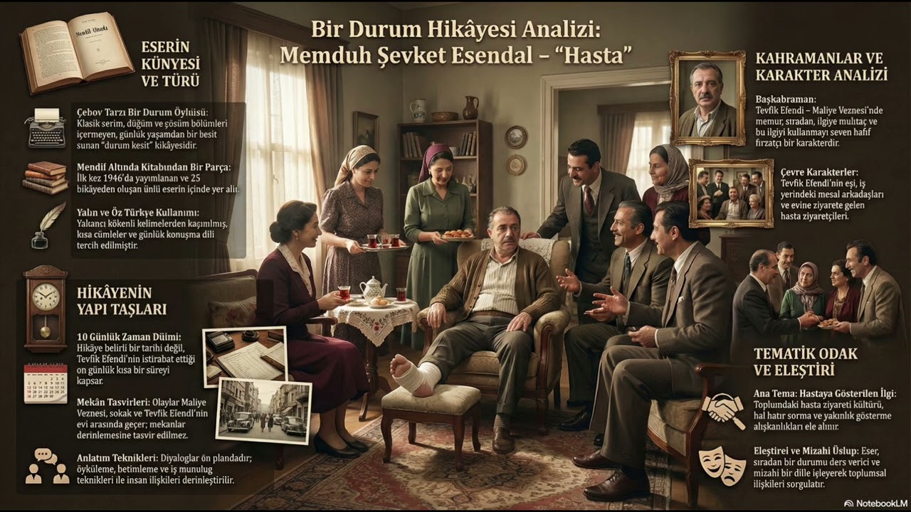 Memduh Şevket Esendal - HASTA Hikayesi