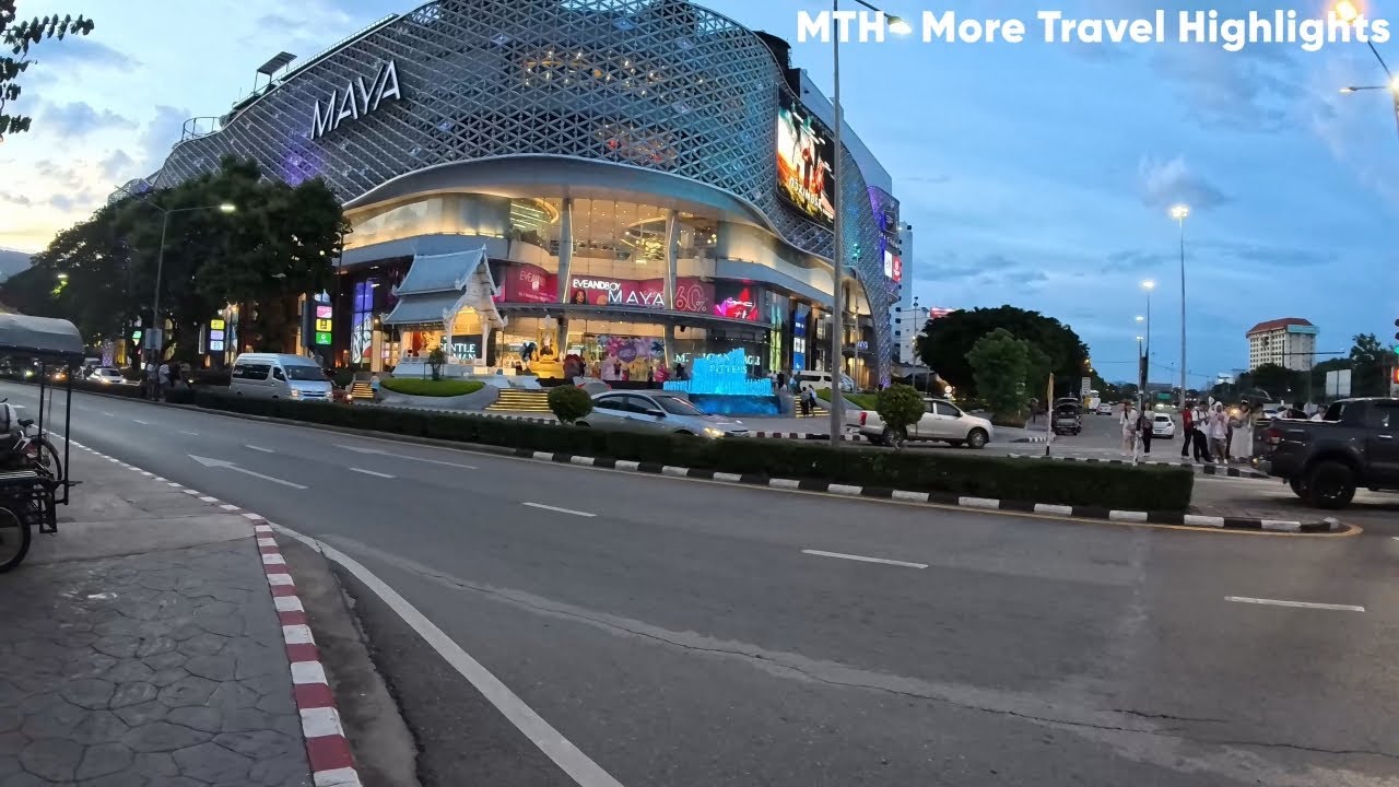 Exploring Think Park & MAYA Lifestyle Shopping Mall | Walking Tour in Nimman, Chiang Mai, Thailand