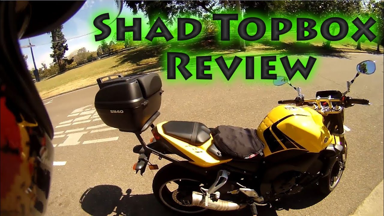 Shad SH40 Topbox on an FZ1 Review