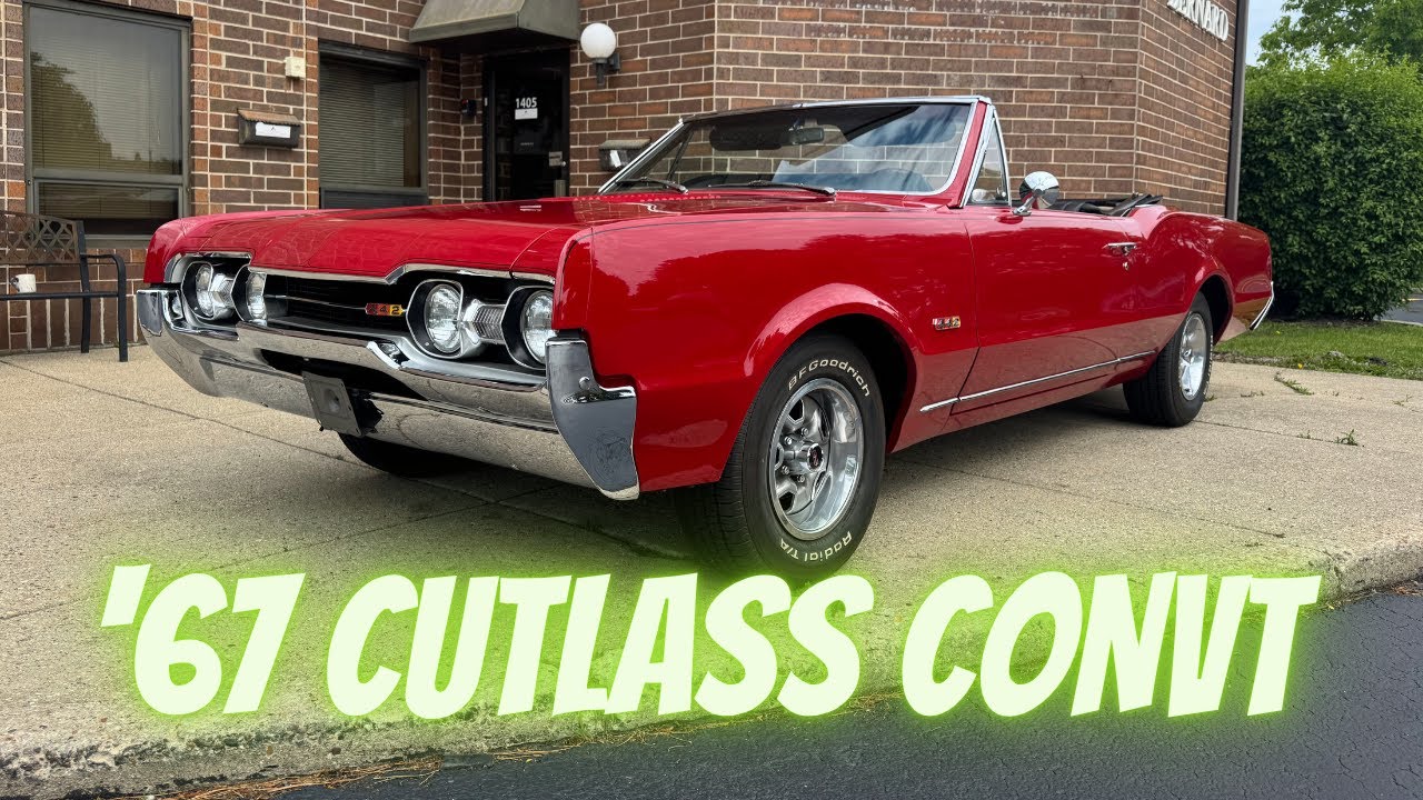 1967 Oldsmobile Cutlass Supreme Convertible - SOLD