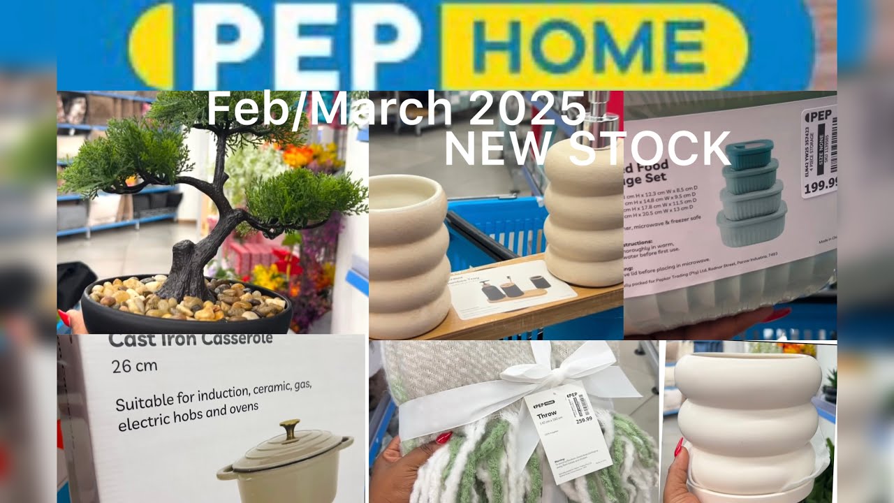 What’s new at pep home |fake plants |Affordable home decor|Cast iron pot.2025