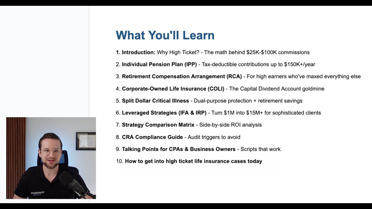 5 Canadian High Ticket Life Insurance Strategies to Close $50k+ Commissions | FREE PLAYBOOK DOWNLOAD
