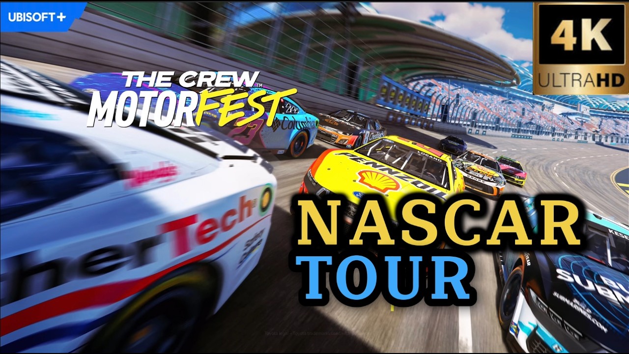 THE CREW MOTORFEST : NEW NASCAR TOUR UPDATE FULL GAMEPLAY [4K]