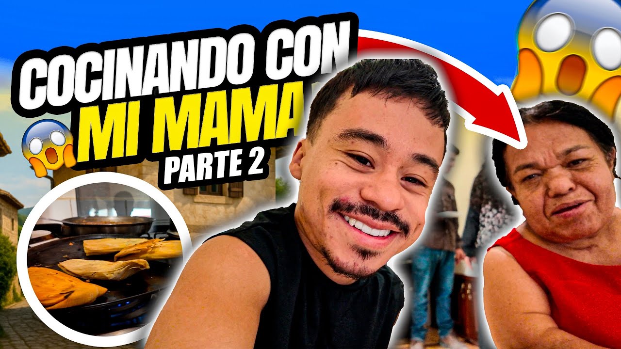 Cocinando Con Mi Mam&aacute; / PARTE 2 / ABELITO 🥰❤️