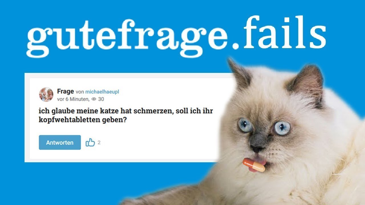 Transen und der M&auml;nnerknast - GuteFrage Fails #14