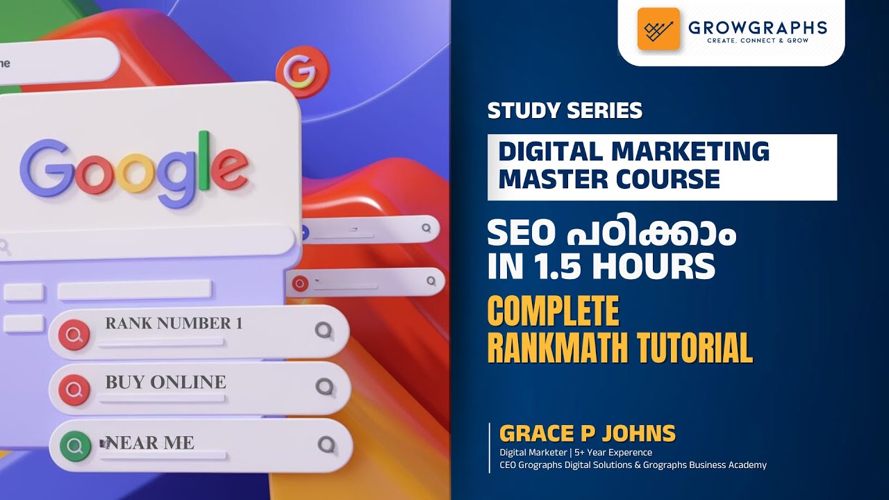 Complete Rank Math and SEO Tutorial in Malayalam 2024