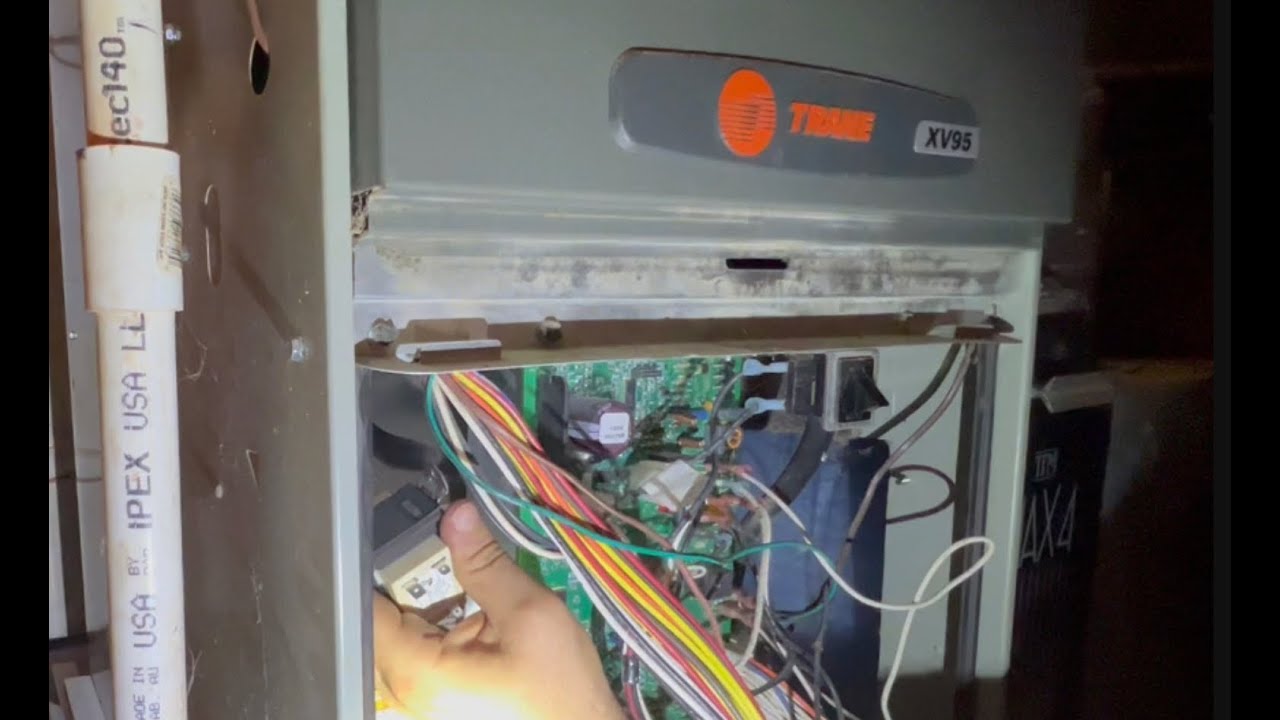 Replacing a transformer on a TRANE XV95 furnace (not a PROFESIONAL)