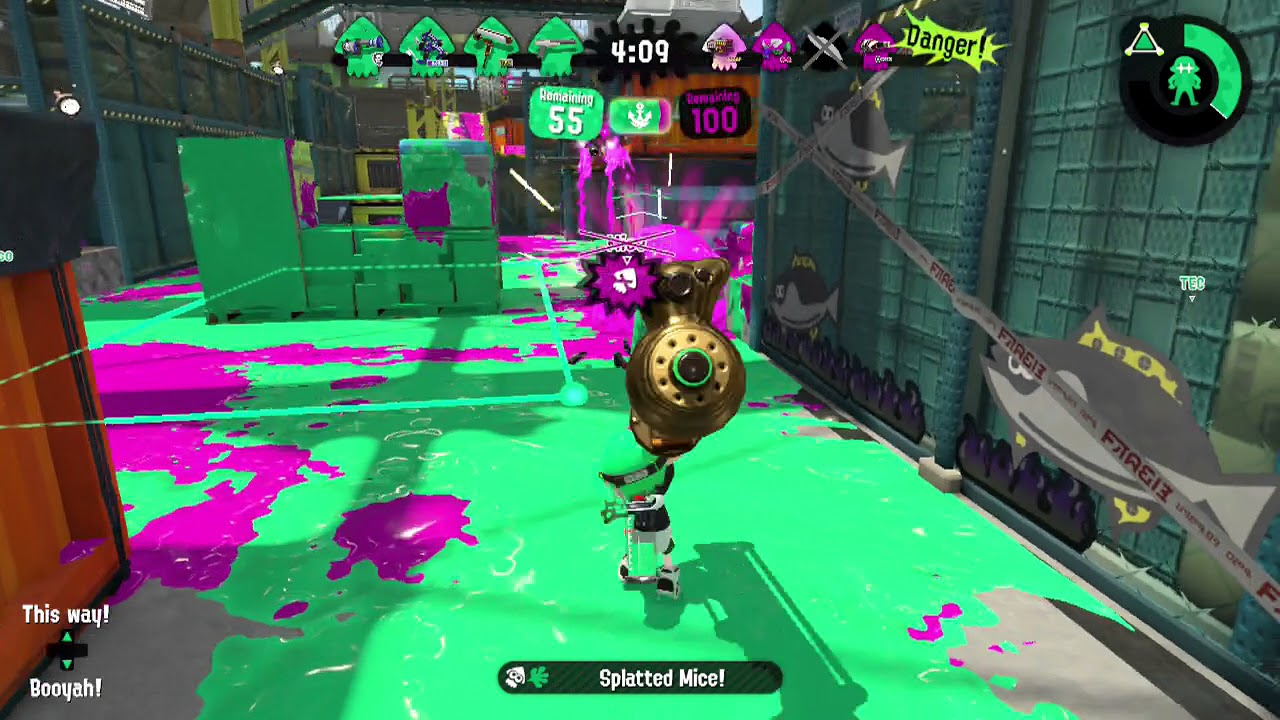 Splatoon 2: Rank X Dynamo