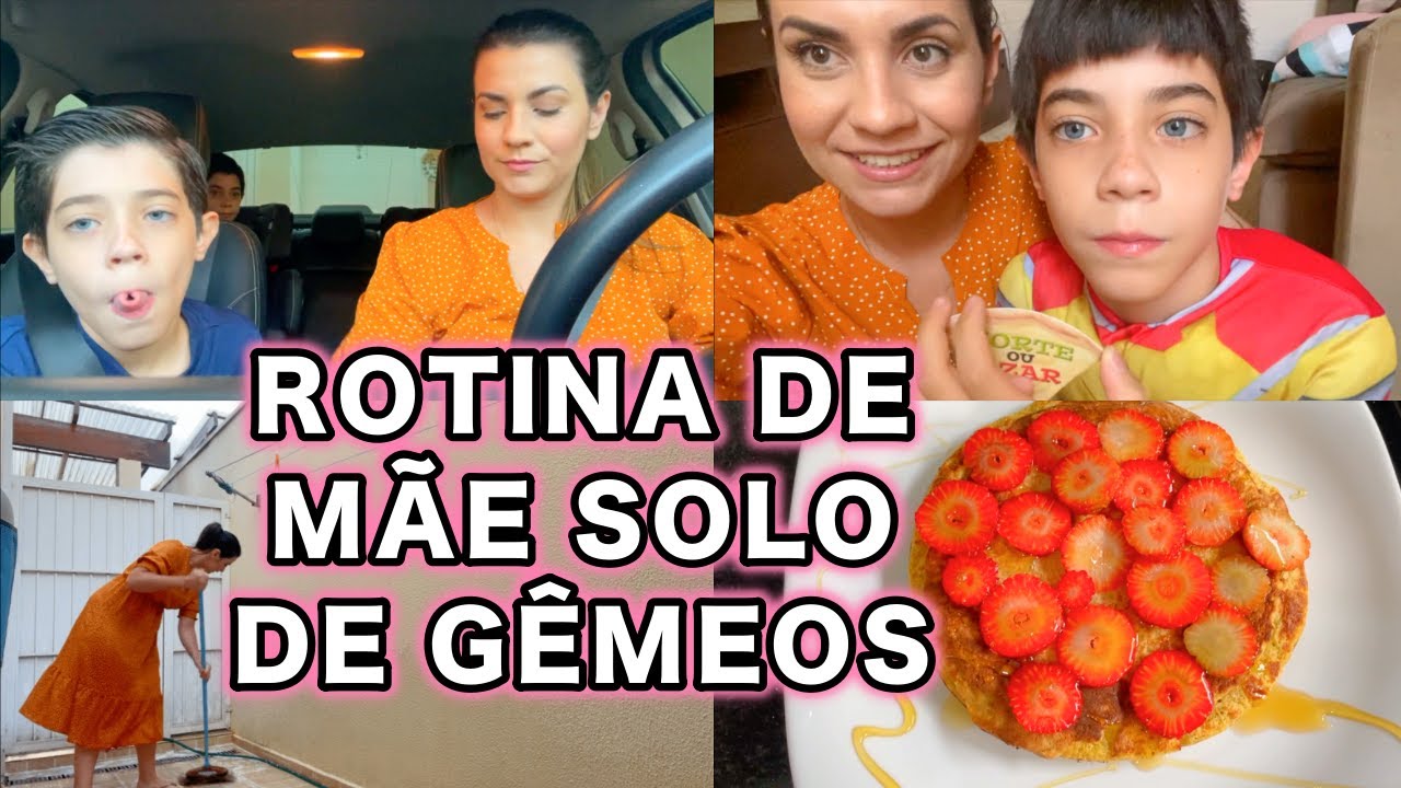 A DURA E CANSATIVA ROTINA DE M&Atilde;E SOLO DE G&Ecirc;MEOS