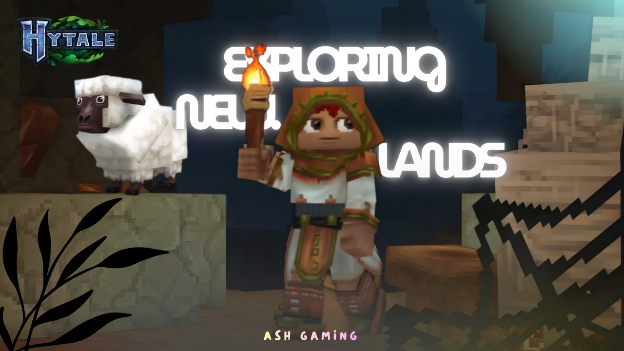 Can We Build Something Cool? Hytale Survival | Ash Gaming