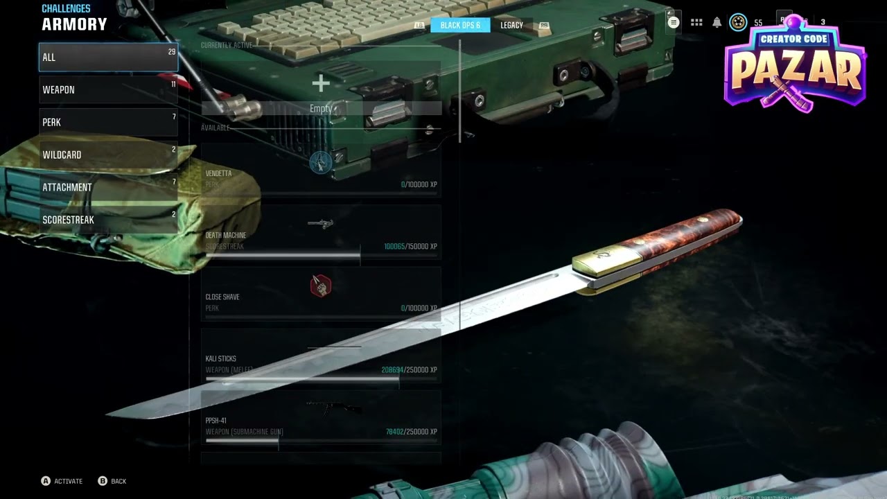 Как бесплатно открыть парные мечи Dual Kodachi в COD Warzone: быстрый гайд