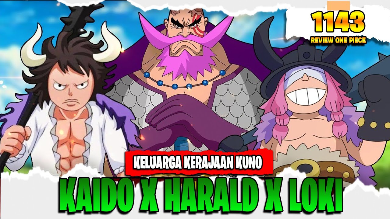 REVIEW OP 1143 - LOKI & HAJRUDIN UNITED THE GIANT RACE!! KAIDO, HARALD'S SON?! ZORO VS GUNKO!