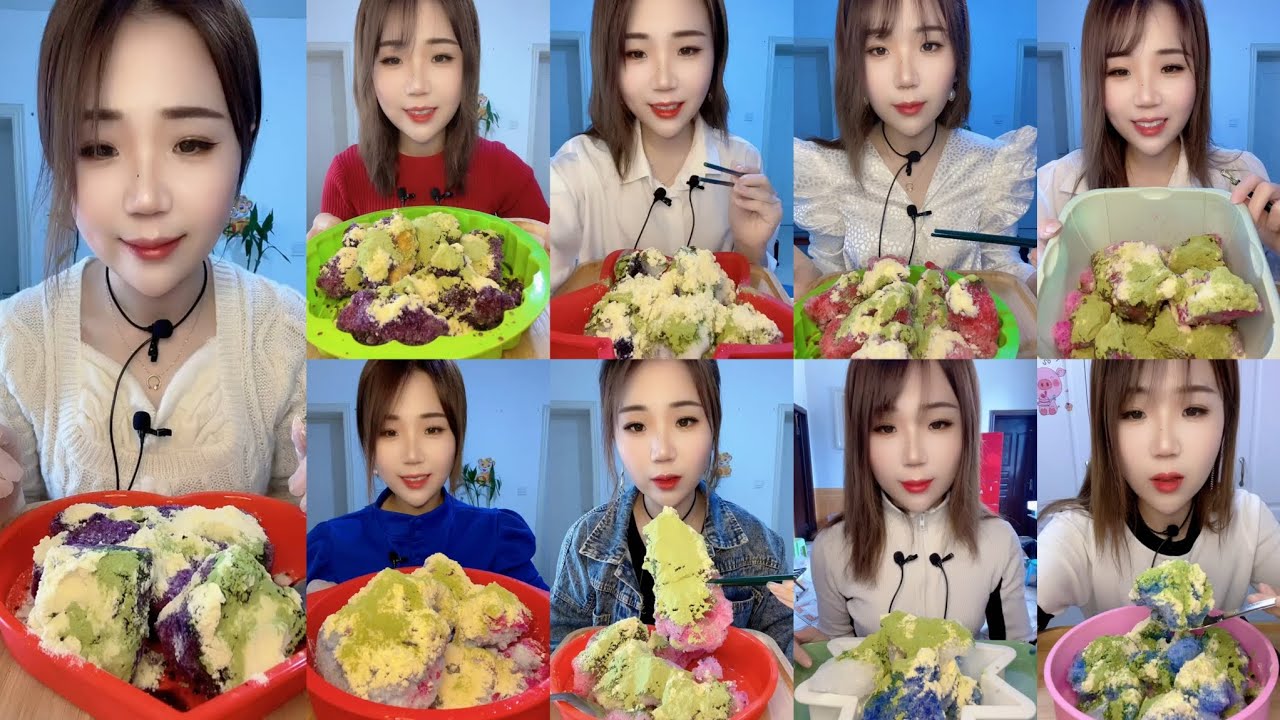 YY ICE EATING / HEAVY MATCHA & MILK POWDER ICE