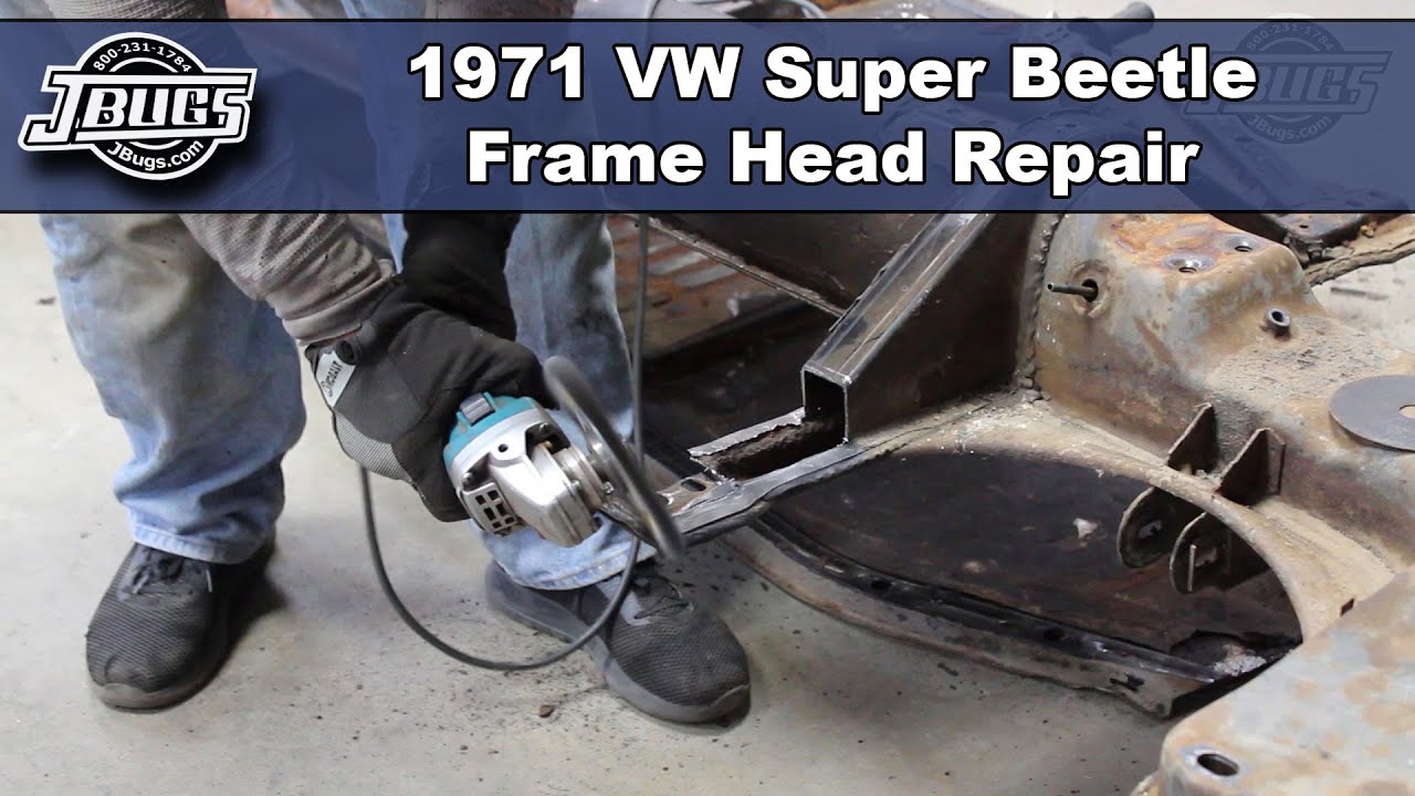 JBugs - 1971 VW Super Beetle - Frame Head Repair