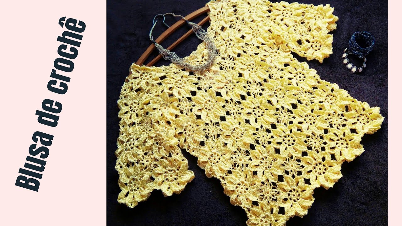 Blusa de Crochê - Parte 2