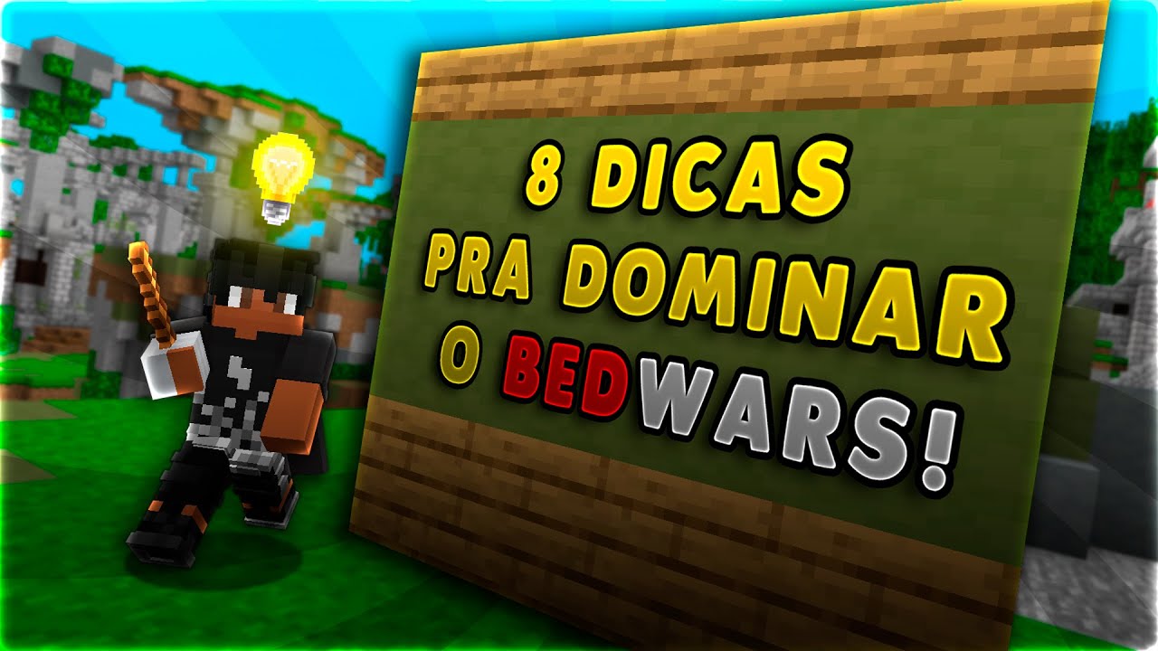 Minecraft - 8 DICAS QUE EU QUERIA SABER QUANDO ERA INICIANTE NO  BEDWARS DO MUSH!!