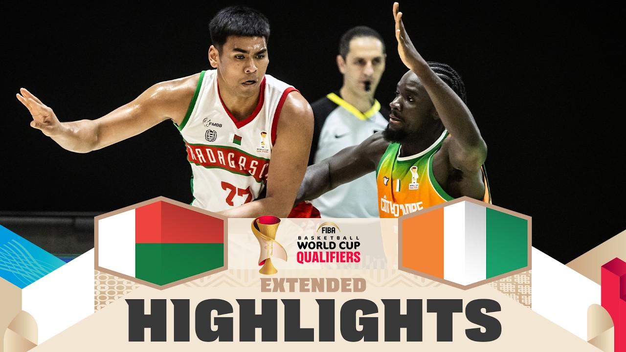 MAD 🇲🇬 v CIV 🇨🇮 | Extended Highlights | FIBA Basketball World Cup 2027 African Qualif.