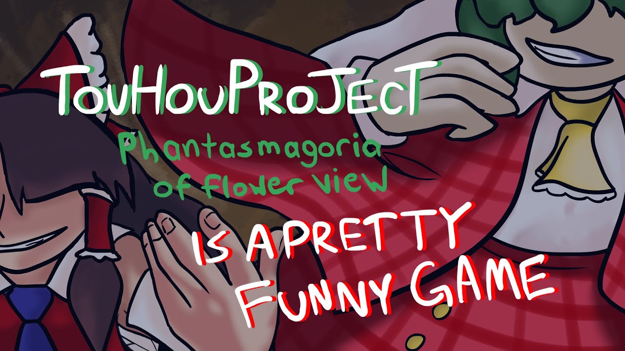Touhou 9 is a pretty funny game