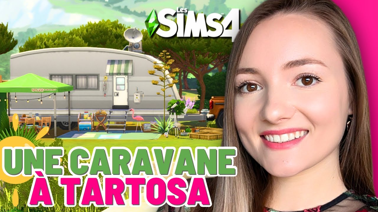 J'ai construit une caravane pour les vacances de vos Sims 🌞