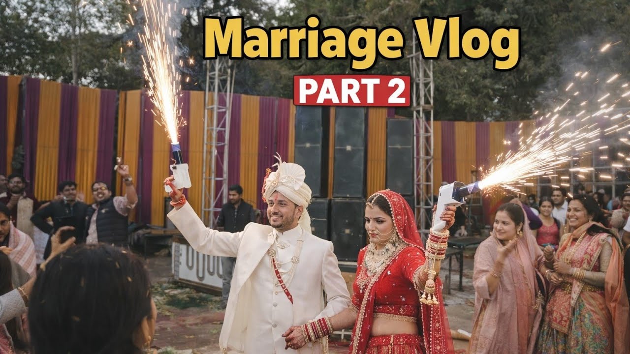 Marriage Vlog Part 2 | Wedding Entry, Dance & Full Masti 💥❤️ #sunilyadavvlog67 #dailyvlog 