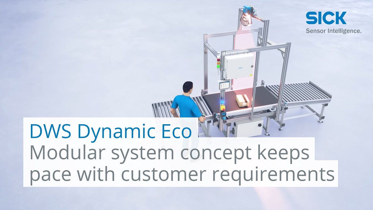 DWS Dynamic Eco - Modular system concept growing with customer requirements | SICK AG