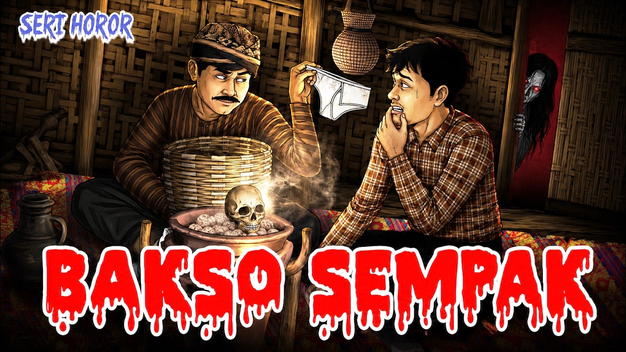 BAKSO CAP SEMPAK | ANIMASI HOROR LUCU #172