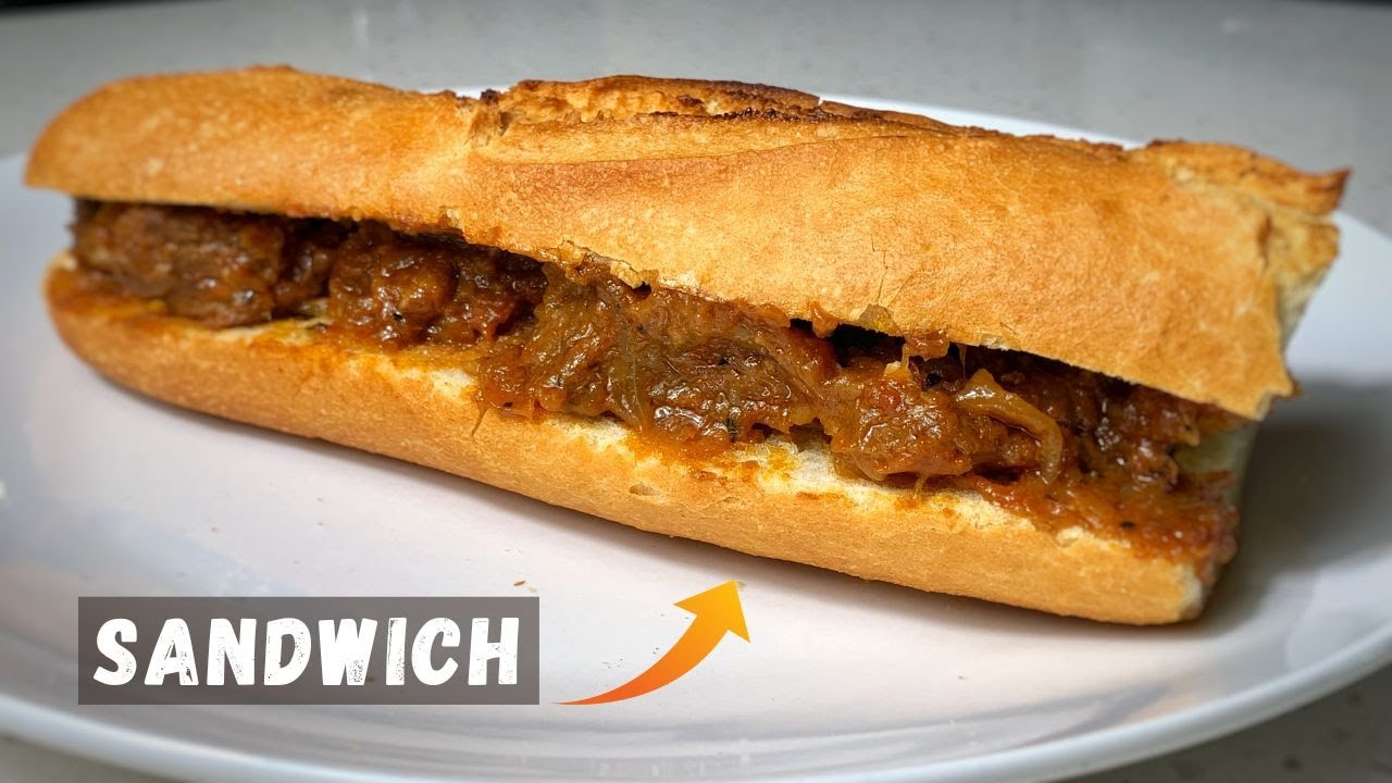 AFRICAN Beef Sandwich || Sandwich à la Viande