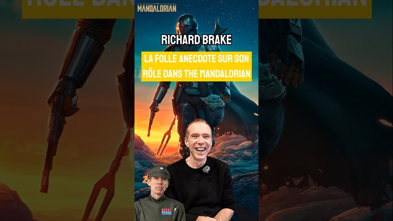 Interview Richard Brake : sa folle anecdote sur son r&ocirc;le de Valin Hess dans #themandalorian ✨