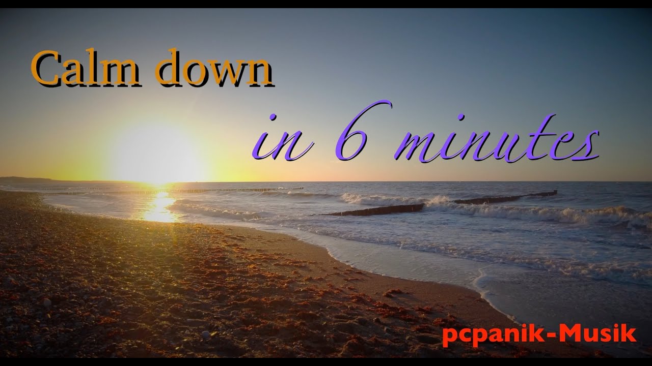pcpanik-Musik : Calm down in 6 minutes (Singing bowl) / Beruhige Dich in 6 Minuten (Klangschale)