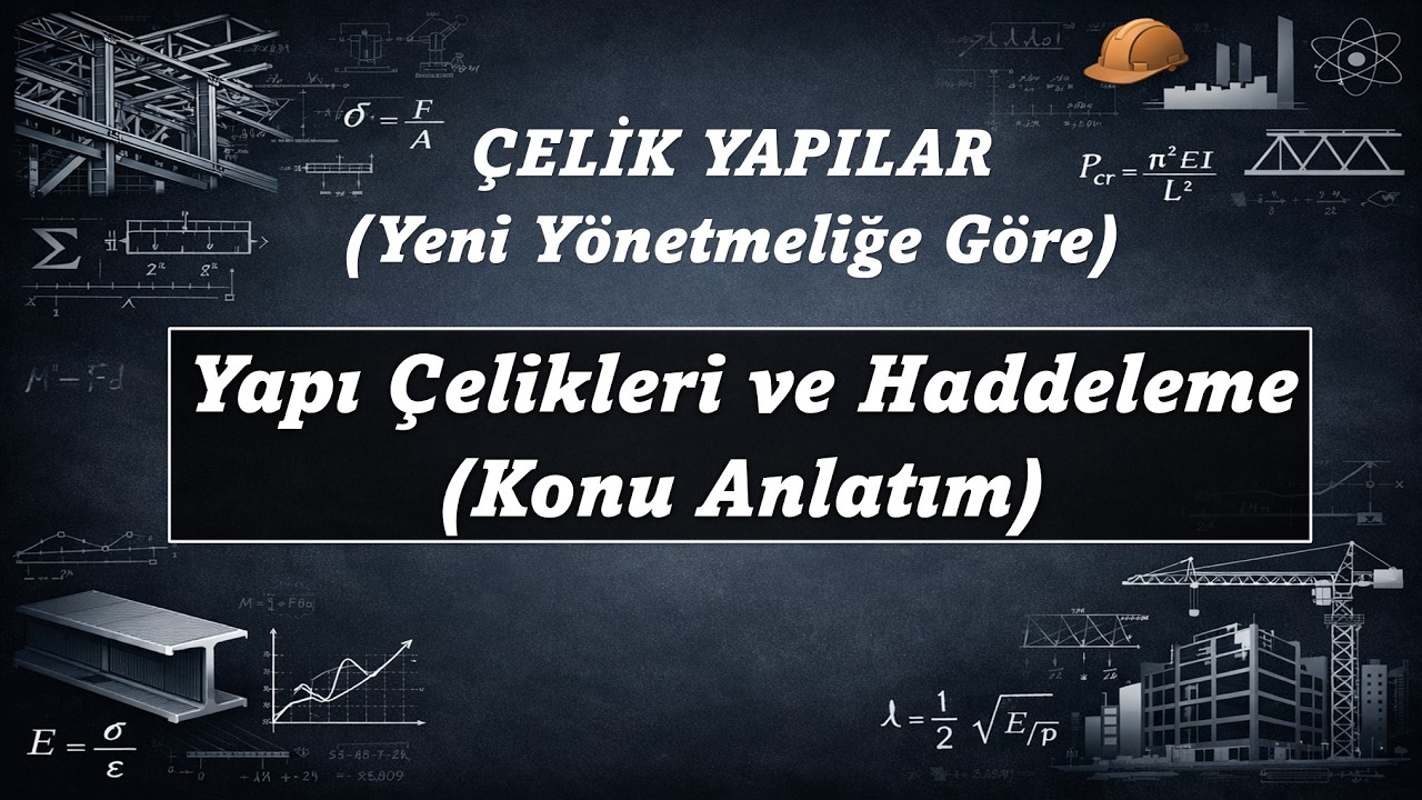 Çelik Yapılarda Kullanılan Yapı Çelikleri ve Haddeleme | 2. Ders