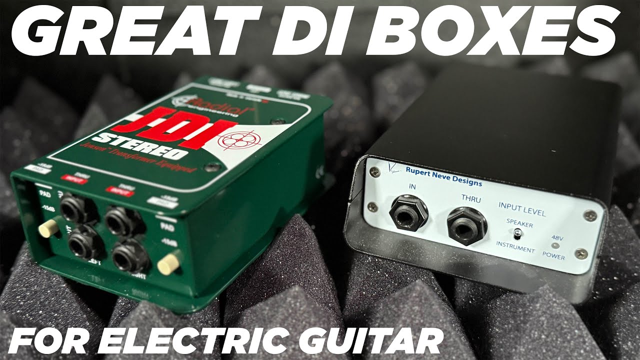 Two great DI Boxes for your using your modeler live or getting your favorite amp 'into the box'!