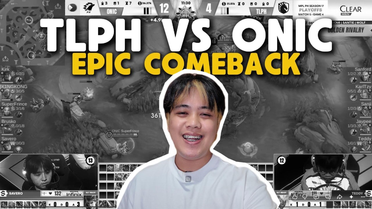 TLPH VS ONIC EPIC COMEBACK