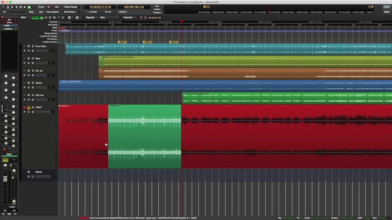 In The Mix: Ep 10 - Stem Mixing and Analog Summing in Harrison Mixbus