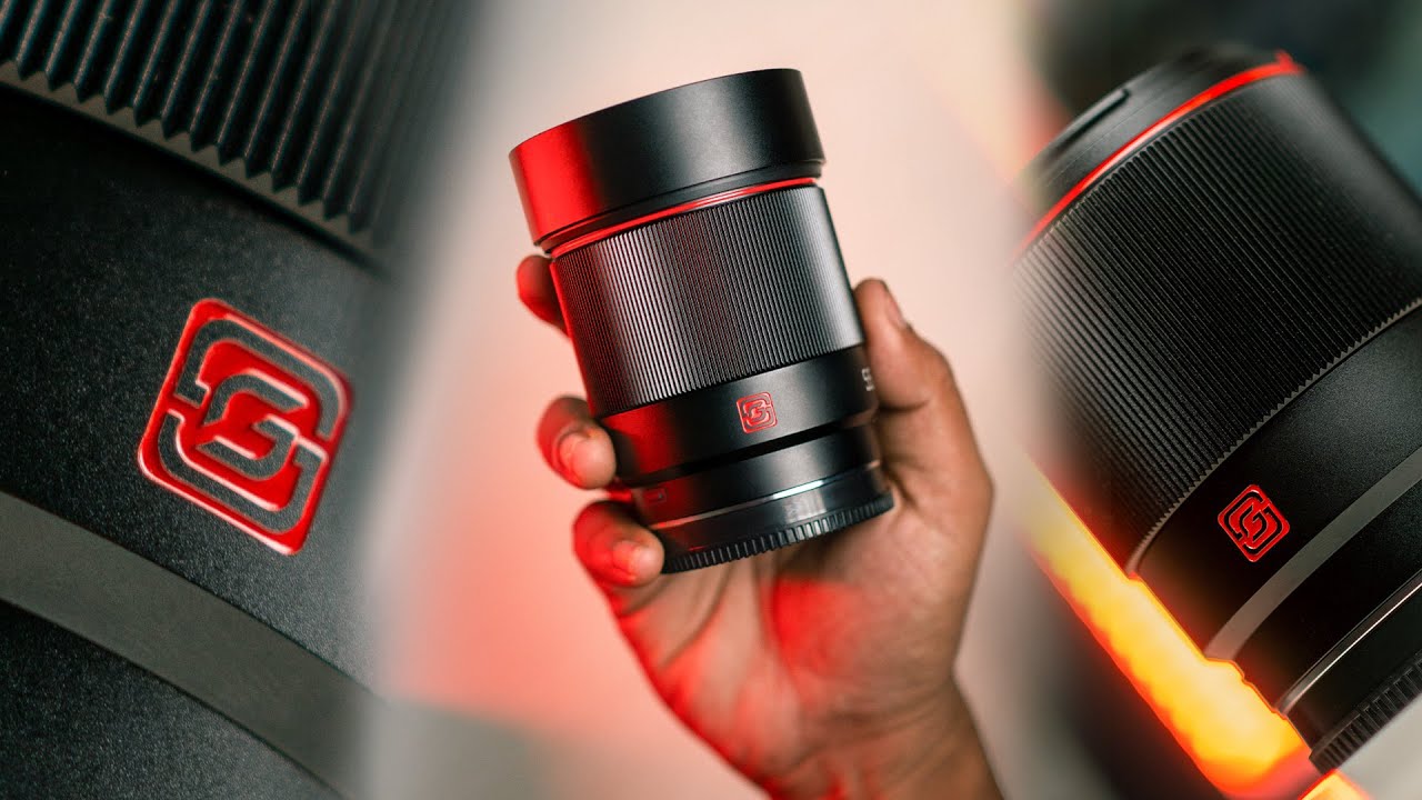 SG image 55mm f1.8 Full Frame Autofocus Lens For #sony E-Mount