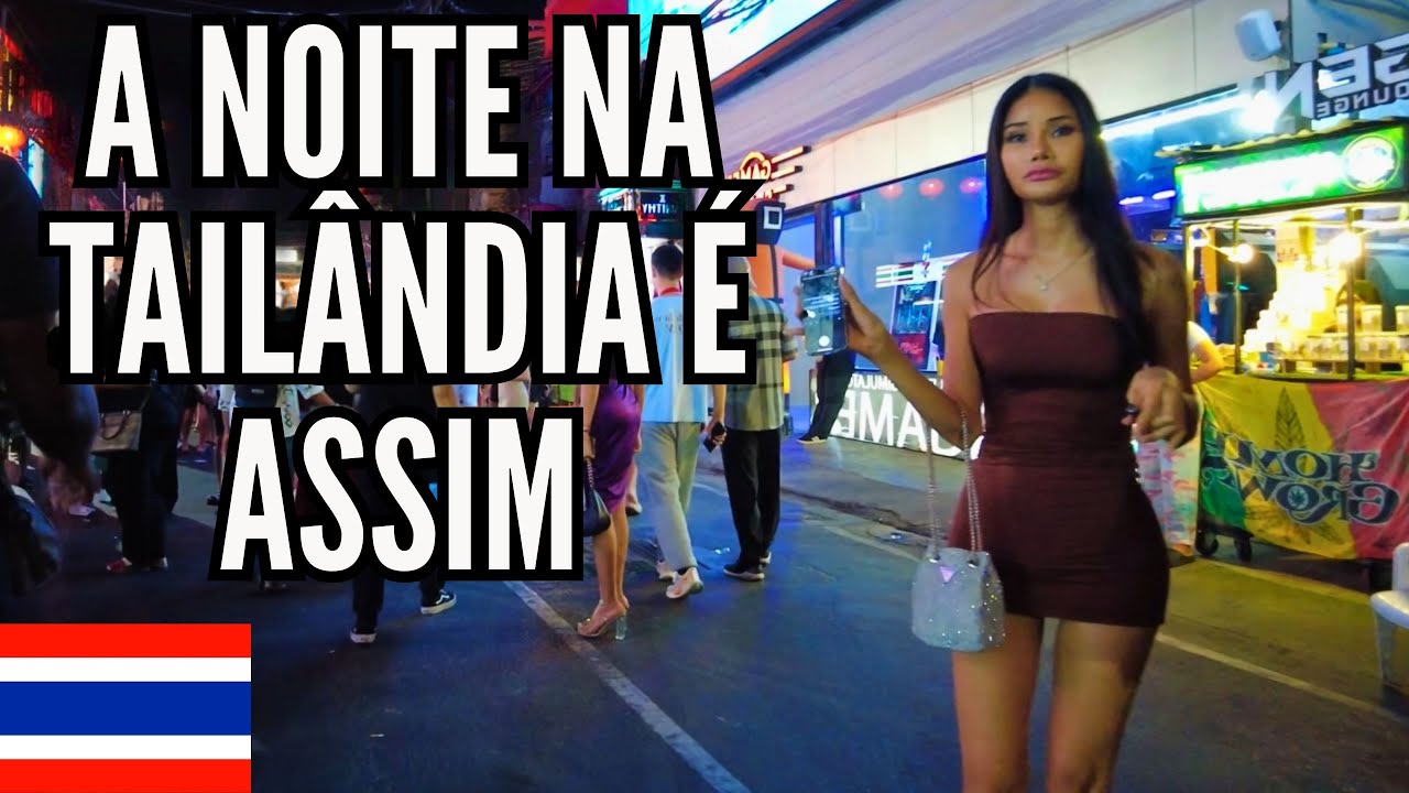 ANDANDO PELA RUA MAIS FAMOSA DA TAILÂNDIA (BANGLA ROAD)  🇹🇭