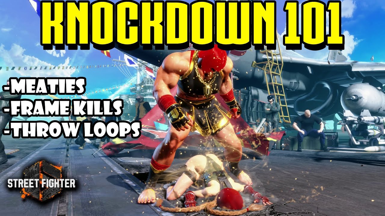 Learn your VERY IMPORTANT Knockdown Options in Street Fighter 6!