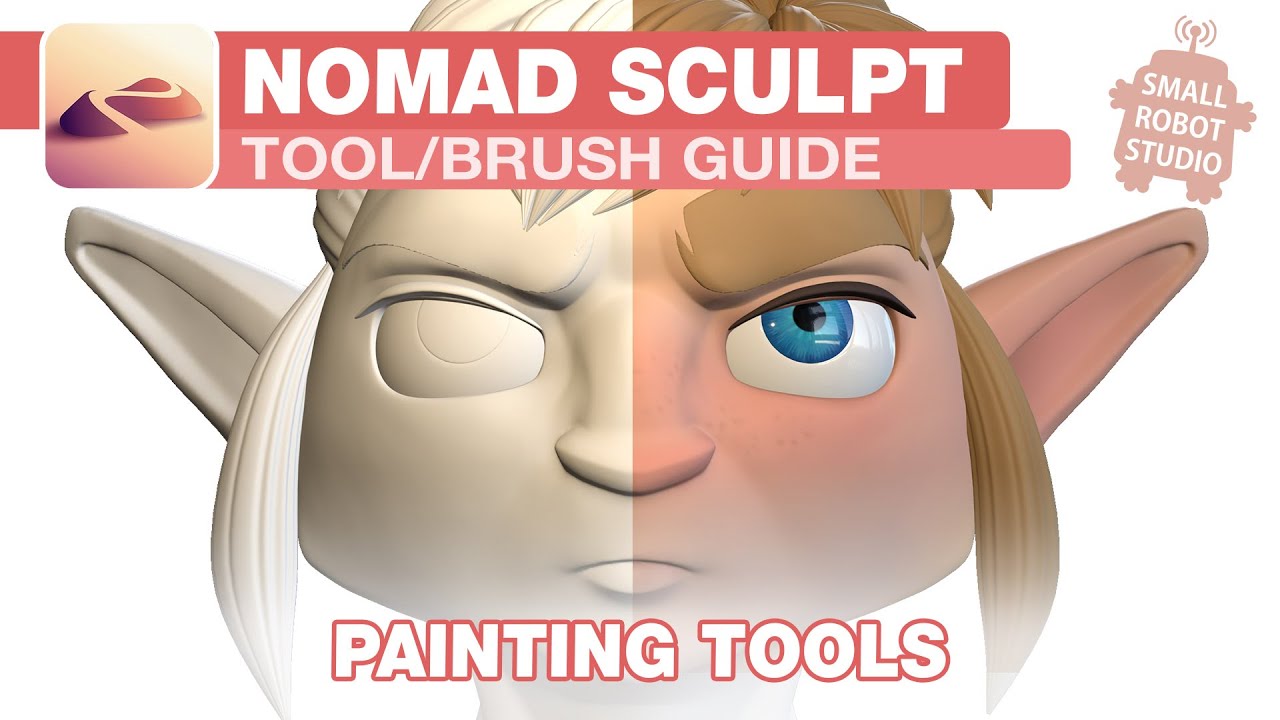 Nomad Sculpt: Painting Tools