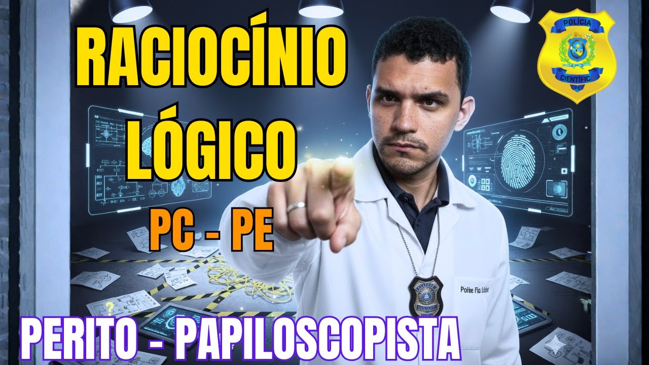 Resolvendo a prova de Raciocínio lógico de Perito Papiloscopista da PCPE / CEBRASPE