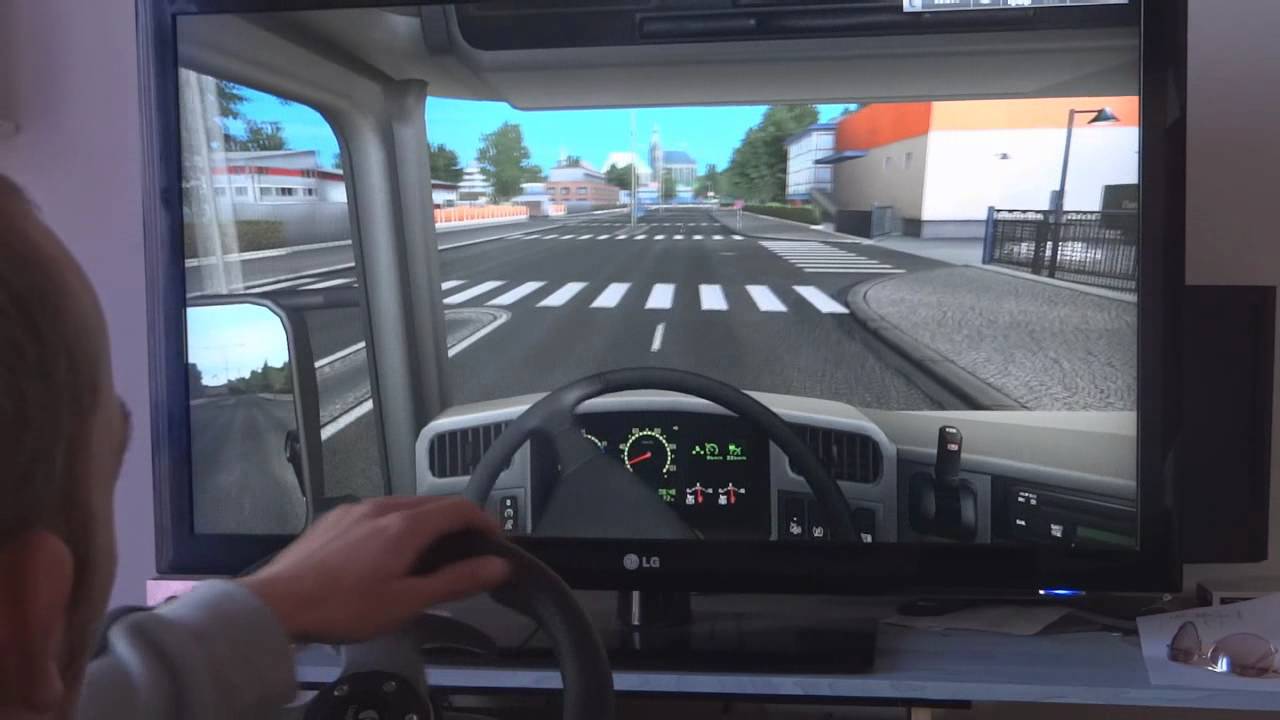 German Truck Simulator + Logitech G27
