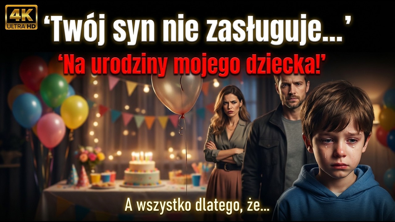 „Moja siostra powiedziała ‘Twój syn nie zasługuje, żeby przyjść na urodziny mojego dziecka ’ A wszys