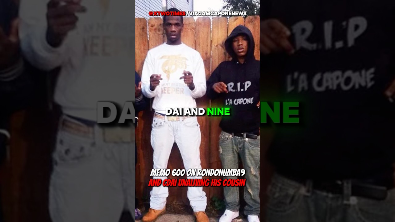 Memo 600 On Rondonumba9 And Cdai Unaliving His Cousin Javon Boyd #rap #drill #lacapone