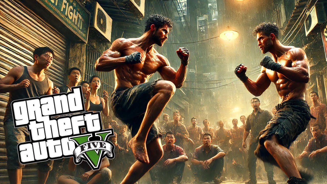 GTA 5 GERÇEK HAYAT !!! - SOKAK DÖVÜŞÜ..! 