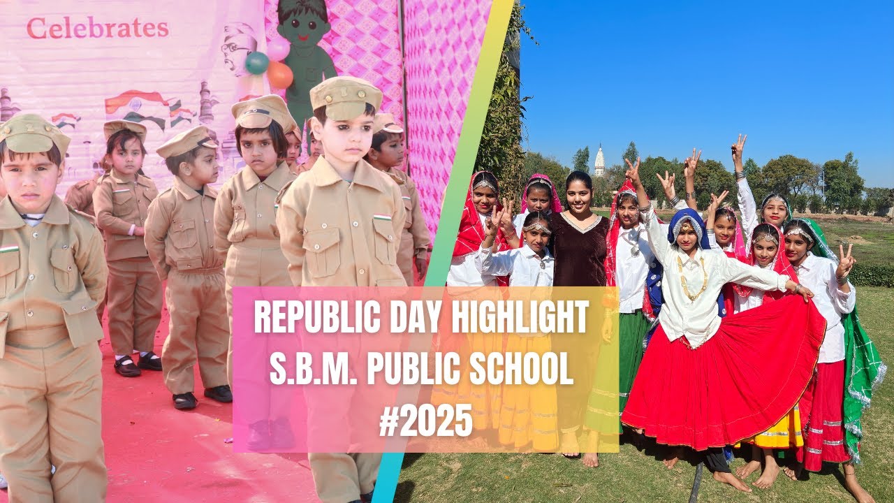 Republic Day 2025 Highlights | S.B.M. Public School’s Patriotic Performances