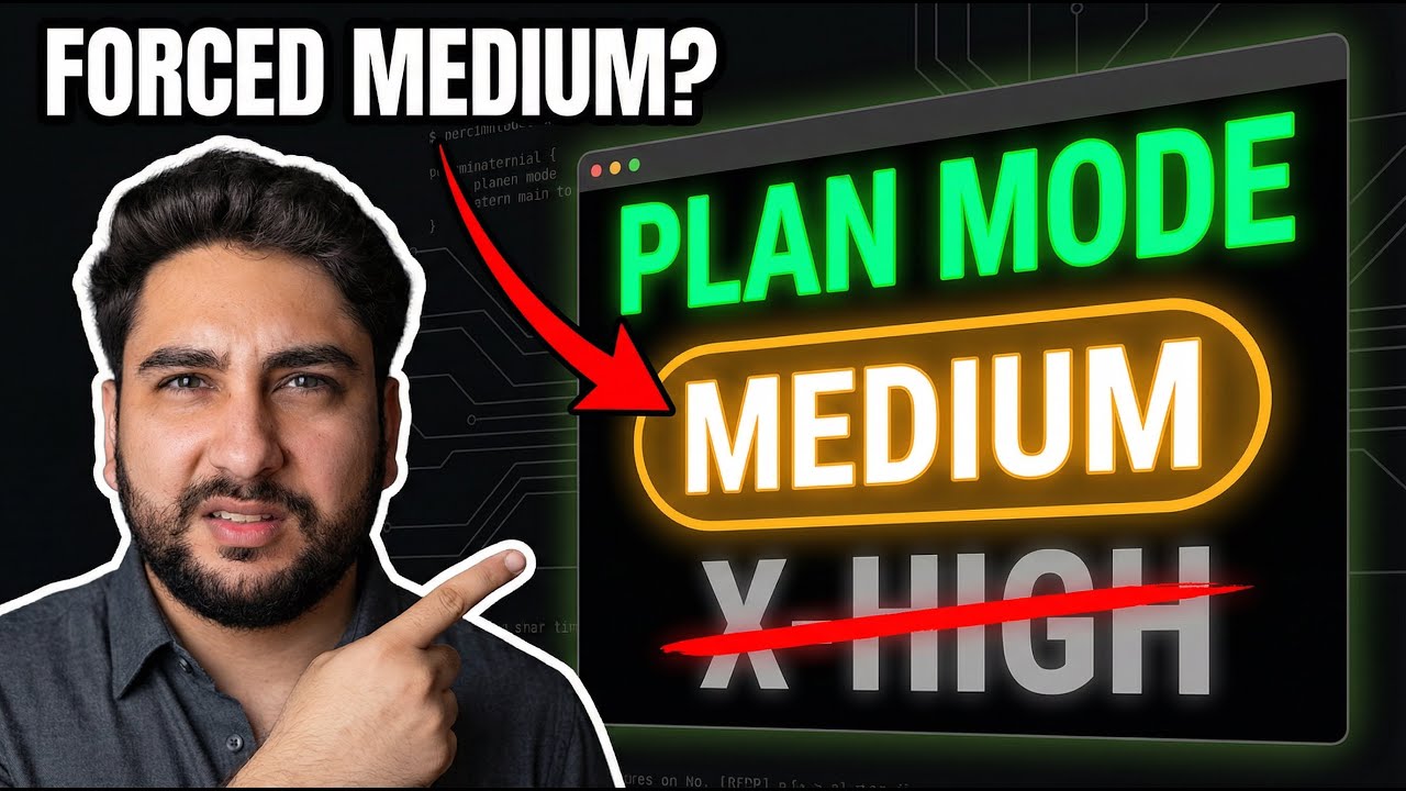 Codex Plan Mode Forces Medium Reasoning