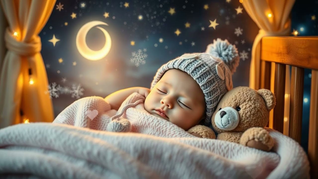 🌙 Calm Rain & Piano ☔ Relaxing Baby Sleep Sounds 💤