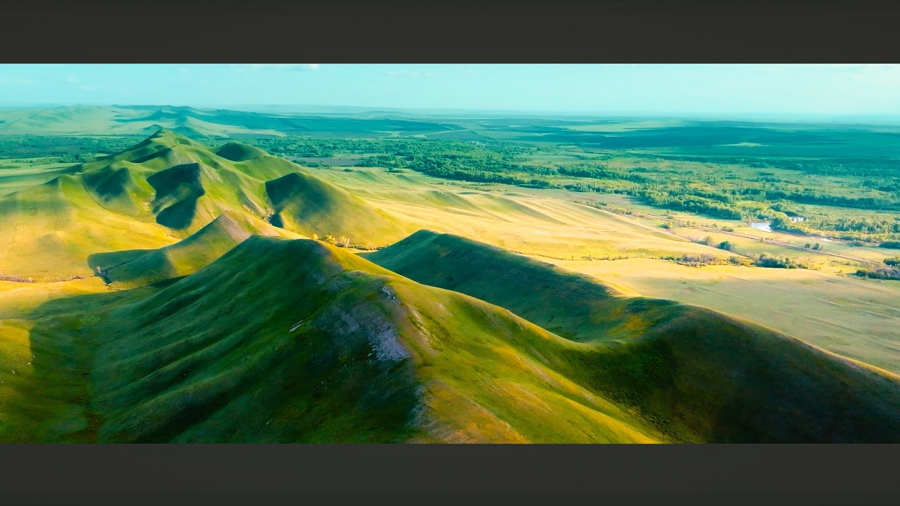 Очень красивая природа Южного Урала | Анаморфное 4K HDR видео с музыкой