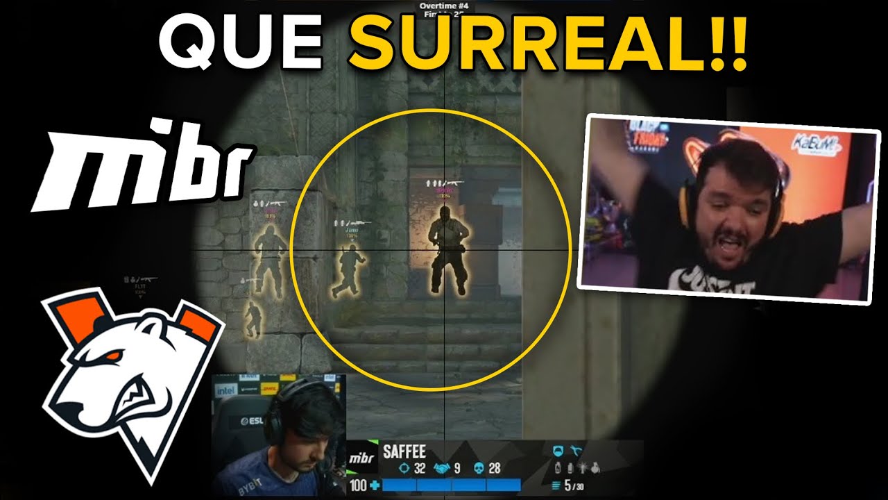 PARTIDA MAIS INSANA DO CS2!! MIBR X VIRTUS PRO - ESL Challenger Jönköping 2023